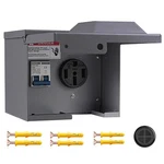 Amp Box With Breaker,rv Electrical Outlet,ul Listed Nema 14-50 O.... Fixed Price $54.80.