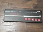 Securityman Sliding Door Bar-child Proof Lock. Fixed Price $24.00.