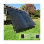 Dulepax Rv Awning Shade Screen With Zipper 8'X18'3'' -second Generation Aw.... Fixed Price $92.47.