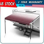 20.1FT 8' Waterproof Rv Awning Fabric Replacement For Camper Trailer Pink. Fixed Price $106.39.
