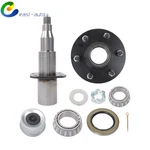 6 On 5.5' Trailer Hub & Flange #42 Spindle W/ Bearing Kit. Fixed Price $69.32.