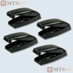 Jr Products Rv Baggage Door Catch - Set Of Black Bullet Shaped #10224 New. Fixed Price $6.94.