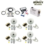 Trailer Electric Over Hydraulic 7,000 Lbs. Integral Disc Brake Kit 2 Axles. Fixed Price $2748.99.
