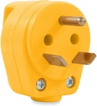 Camco 55283 30 Amp Mini Replacement Male Plug With Powergrip Handle. Fixed Price $29.99.