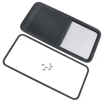 Lablt 48"W X 22"H Horizontal Sliding Window W/trim Ring W/lock For Rv Camper. Fixed Price $114.76.