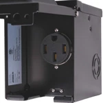 50 Amp Rv Hookup Power Outlet Circuit Breaker Receptacle Box Rainproof Enclosure. Fixed Price $34.99.