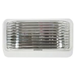 Arcon Rectangular Clear Lens White Case Incandescent Porch/utility Light. Fixed Price $16.53.
