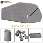 Silscvtt 4-PLY Rv Trailer Cover Waterproof Camper Travel 20'-22'. Fixed Price $90.17.