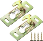 Pocket Door Hardware Kit Sliding Rv Assembly Hanger Rollers Connection Plate. Fixed Price $14.99.