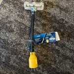 Camco 13" Generator Adaptor, 125V, 3750W Prong 30A Lighted Outlet 15A Ea. Fixed Price $15.99.
