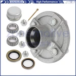 On 4" Boat Trailer Galvanized Hub & 1" X 44643 Bearings Fits 2000LB. Fixed Price $50.19.