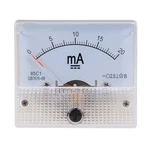 Uxcell Analog Current Panel Meter Dc 0-20MA 0.1MA Scale 85C1 21, White. Fixed Price $17.18.