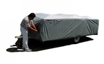 Adco 12291 Pop Up Trailer Sfs Aqua Shed Cover 8 To 10 Gray. Fixed Price $148.00.