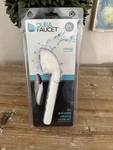 Dura Faucet Rv Shower Head & Hose Brushed White. Fixed Price $29.99.