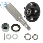 SET/2 Sets On 4.5" 11" Square #84 Spindle Trailer Hub Kit For 3500 Lbs Axle. Fixed Price $107.28.