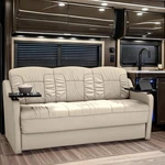 Qualitex Leon Dx Rv Sofa Bed, 78" Wide, Bisque. Fixed Price $2029.00.