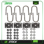 Trailer U-bolt Kit For 7000 Lbs Axle 3" Round 7" Long M14X2 Metric. Fixed Price $37.36.
