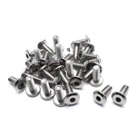 Biaungdo M6X15MM Stainless Steel Flat Head Hex Socket Cap Bolts Screws Countersu. Fixed Price $14.97.