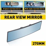 Best Auxito 270MM Wide Flat Car Truck Van Clip On Rear View Mirror Universal. Fixed Price $12.34.