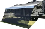 Tentproinc Rv Awning Sun Shade Screen 8' X 15'3'' -actual Measurement, Black. Fixed Price $98.97.