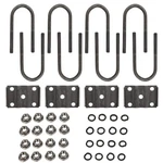 For 3500LBS 2-3/8" Round Axle 6 1/4" Long 1/2" Diameter Trailer U-bolt Kit. Fixed Price $42.85.