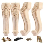La Vane 10 Inch / 25CM Wooden Furniture Legs, Set Of 4 European Style Solid W.... Fixed Price $45.77.