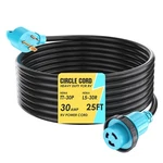 Circlecord 30A 25FT Rv Power Twist Lock Heavy Duty 10AWG Wire TT-30P L5-3. Fixed Price $80.53.