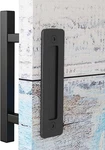 Easelife 12 Inch Sliding Barn Door Handles Pulls, Double Sided Hardware Set,. Fixed Price $19.97.