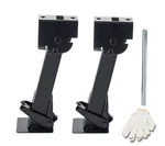Set Of 2 Trailer Stabilizer Leveling Jacks Folding Telescoping Legs For Trave.... Fixed Price $57.68.