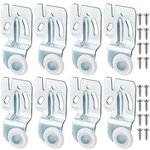 8 Pcs Sliding Closet Door Roller Kit Wardrobe Wheels Hardware For Top Hung By.... Fixed Price $23.28.