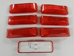 7 Red Marker/clearance Light Optronics Rv Trailer Truck 1-1/4 X 3-3/4" 2 Pr. Fixed Price $17.95.