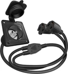 Veepeak Amp Shore Power Inlet Rv Flanged Plug Nema 5-15P 125V Ac Electr. Fixed Price $33.49.