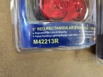 Pair Of Maxxima M42213R-A Rectangular Led Red Stop/turn/tail Light. Fixed Price $32.99.
