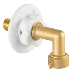 Rv Camper Motorhome Trailer Marine White City Water Fill Inlet Flange Brass W.... Fixed Price $39.18.