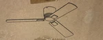 E17/LASALLE 42" Ceiling Fan 410TSDCS42042MB Home/rv/camper/trailer. Fixed Price $119.95.