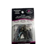 Prime Products New 18-3045 7/8 Cam Lock Combo, Silver Offset And Straight. Fixed Price $12.88.