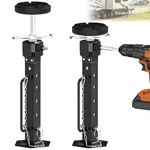 Adjustable Rv Slide Out Support Jacks 13.8 -26.8 Pcs Silver Electric Camper. Fixed Price $124.99.
