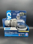 Camco Rhino Flex 4 1 Adapter With Bayonet Elbow And Lug Fitting Swivel 360. Fixed Price $22.99.