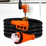 15FT 125/250V 50A Rv Power Extension Cord Nema 14-50P/SS2-50R Twist Lock Etl. Fixed Price $92.99.