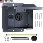 Joinfworld 50 Amp Rv Power Outlet Box With Breaker,. Fixed Price $60.65.