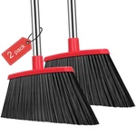 Nacena Heavy Duty Broom, 55 Inch Long Handle Outdoor Large Angle Brooms, Comm.... Fixed Price $27.81.