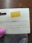 Vintage Dometic Pull Knob Brown Item Number 2002426027. Fixed Price $15.00.