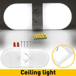 Led 12V Interior Rv Ceiling Dome Light Camper Fixtures Boat Trailer Double. Fixed Price $17.09.