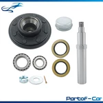 W/ Bearing Kit #42 Spindle 8 On 6.5' Wheel Hub & Circular For 7000LBS Axle. Fixed Price $85.91.