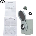 Amp Rv Power Generator Inlet Box Nema L14-30P 125/250V Prong Weatherproof. Fixed Price $29.35.