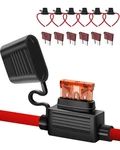 6 Pack Gauge Inline Fuse Holder 12V - 10AWG Automotive Blade With. Fixed Price $24.99.