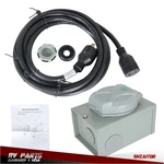 Nema L14-30 Generator Power Extension Cord Wire W/ Inlet Box Amp 15FT. Fixed Price $48.42.