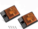 2/4/6X Led Side Marker Clearance Lights Waterproof For Trailer Truck Rv Amber. Fixed Price $11.99.