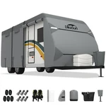 Dikasun 20-22FT Rv Cover 7-LAYER Waterproof Camper W/ Straps & Vents. Fixed Price $137.99.