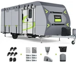 Xenjum 14-16FT Heavy Duty 8-LAYER Rv Cover Travel Trailer Motorhome All-weather. Fixed Price $113.99.